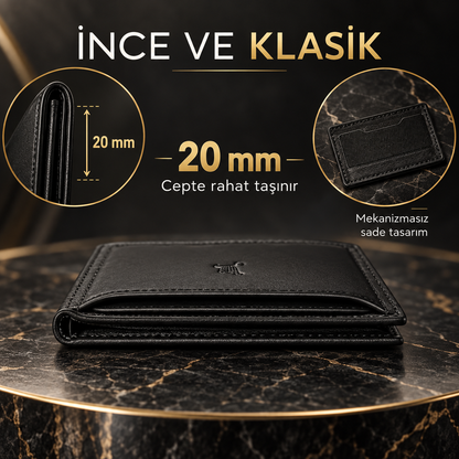 Vancouver - Hakiki Deri Klasik Cüzdan